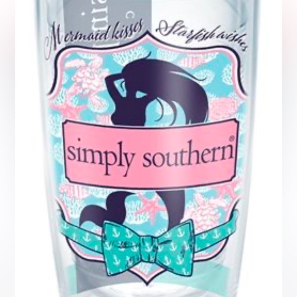 24oz Tervis Cup with Lid Simply Southern “Mermaid Kisses, Starfish Wishes”